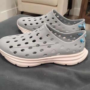 Gray Men's Casual Slip-On Shoes